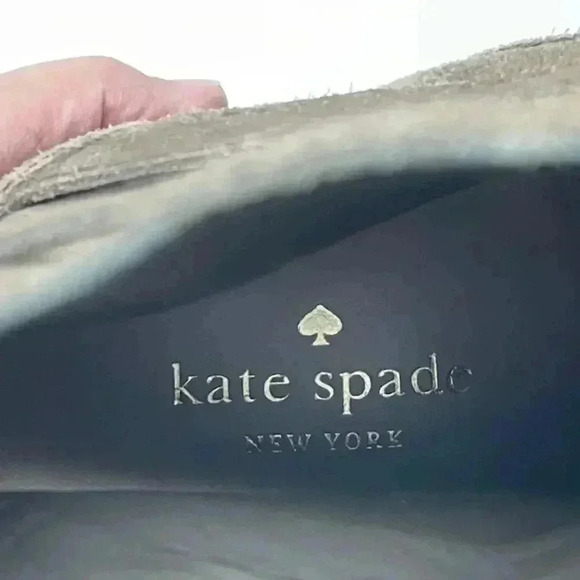 Kate Spade Sabina Suede Buckle Boot - Moto - Biker - Tan - Size 8 - Picture 8 of 8